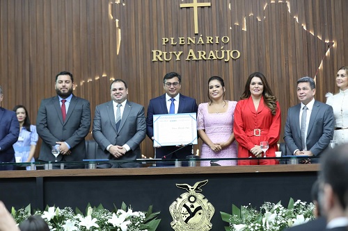 No momento, você está visualizando Governador Wilson Lima recebe título de cidadão amazonense