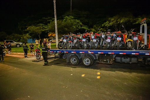No momento, você está visualizando Mais de 140 motos são apreendidas durante ‘rolezinho’ em Manaus