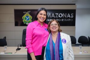 Leia mais sobre o artigo Mayra Dias alinha ações com ministra Cida Gonçalves e festeja viabilização da Casa da Mulher Brasileira no Amazonas