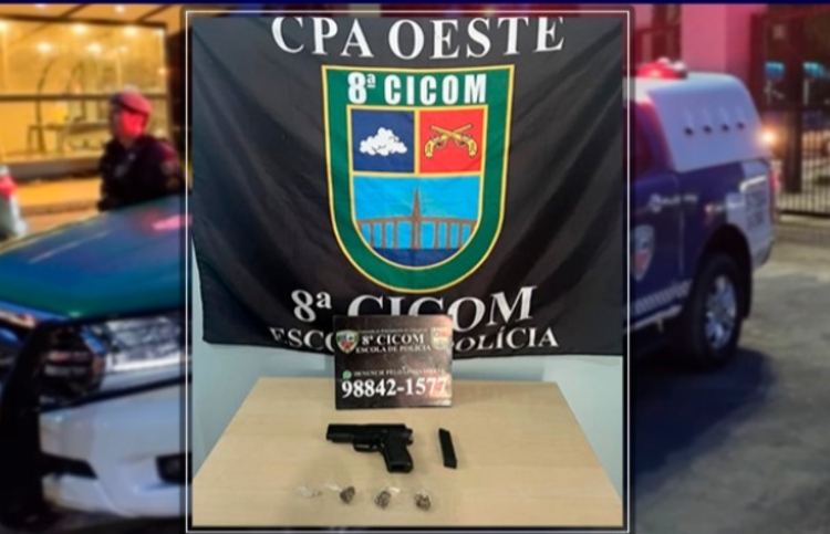 No momento, você está visualizando Adolescente é apreendido com arma de fogo em escola de Manaus