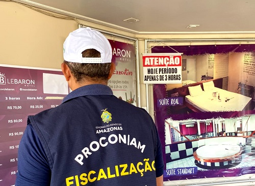 No momento, você está visualizando Procon-AM realiza Operação Cupido em móteis no Dia dos Namorados em Manaus