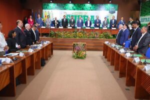 Leia mais sobre o artigo Em encontro com Geraldo Alckmin, Wilson Lima reforça importância da ZFM