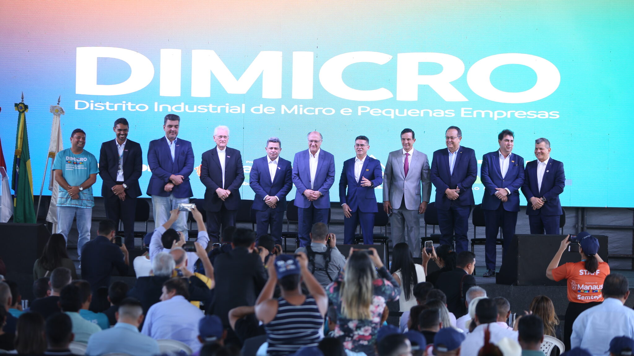 No momento, você está visualizando Caio André participa de inauguração do Distrito de Micro e Pequenas Empresas de Manaus (Dimicro)