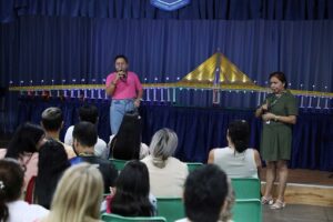 Leia mais sobre o artigo Estudantes da Educação Especial realizam apresentação sobre a Ponte Rio Negro