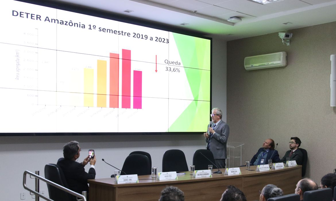 No momento, você está visualizando Amazônia tem redução de 33% em áreas sob alerta de desmatamento