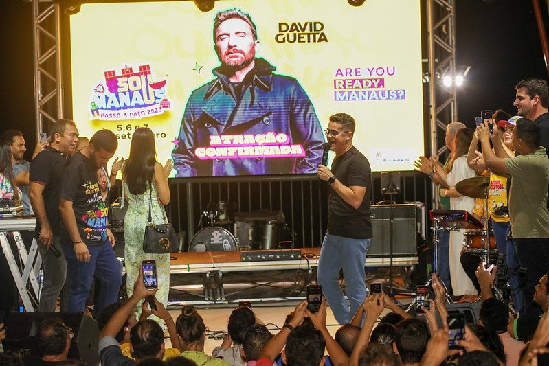 No momento, você está visualizando Prefeito anuncia David Guetta como mega-atração internacional para o ‘#SouManaus 2023’