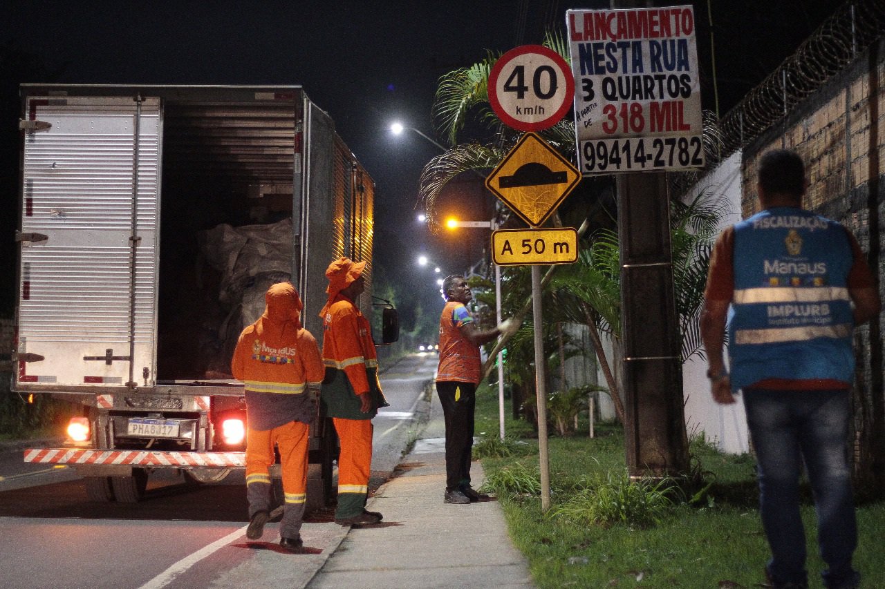 No momento, você está visualizando Prefeitura e Creci-AM iniciam ‘Limpa Manaus’ para fazer despoluição visual de publicidade irregular