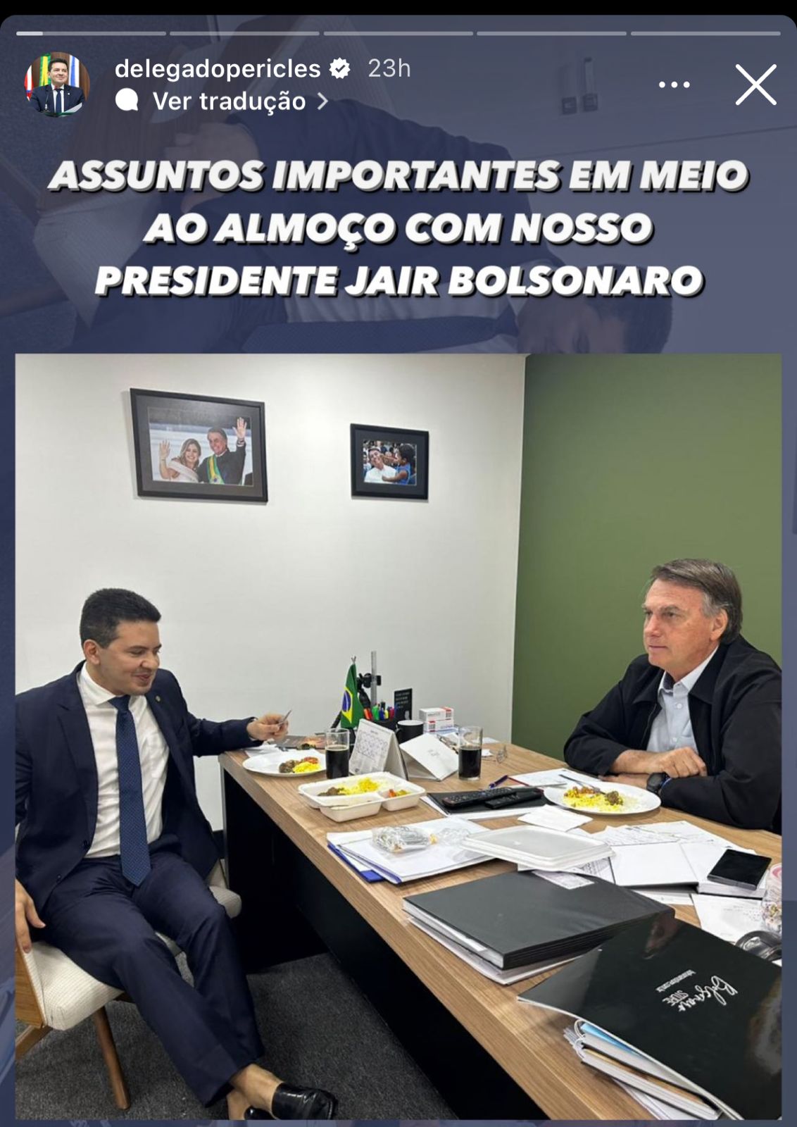 No momento, você está visualizando Deputado bolsonarista do Amazonas falta dois dias de trabalho para encontrar Bolsonaro em Brasília