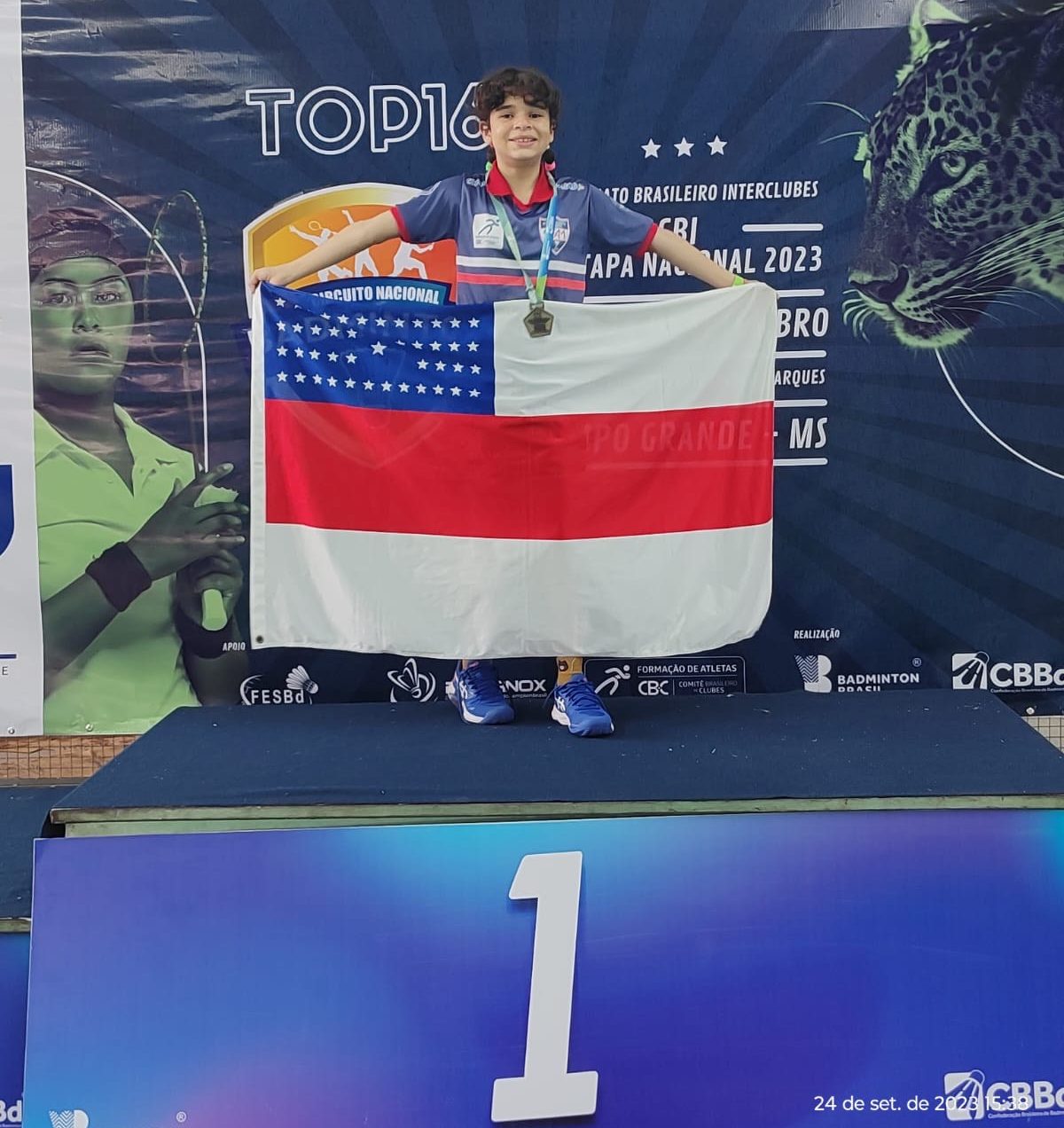No momento, você está visualizando Atleta do ‘Manaus Olímpica’ conquista bronze na 3ª etapa do Circuito Nacional de Badminton no Mato Grosso do Sul