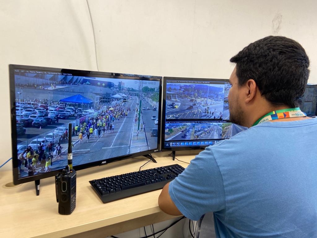 No momento, você está visualizando Prefeitura fará monitoramento inteligente no jogo Flamengo x Audax na Arena da Amazônia