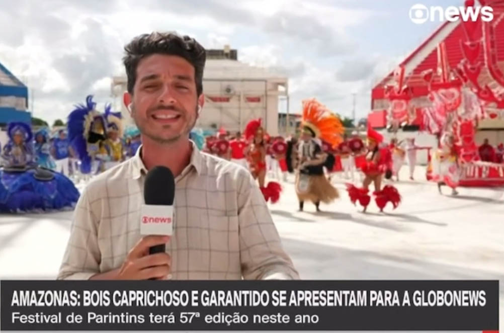 No momento, você está visualizando Globo News faz link ao vivo direto do Bumbódromo de Parintins