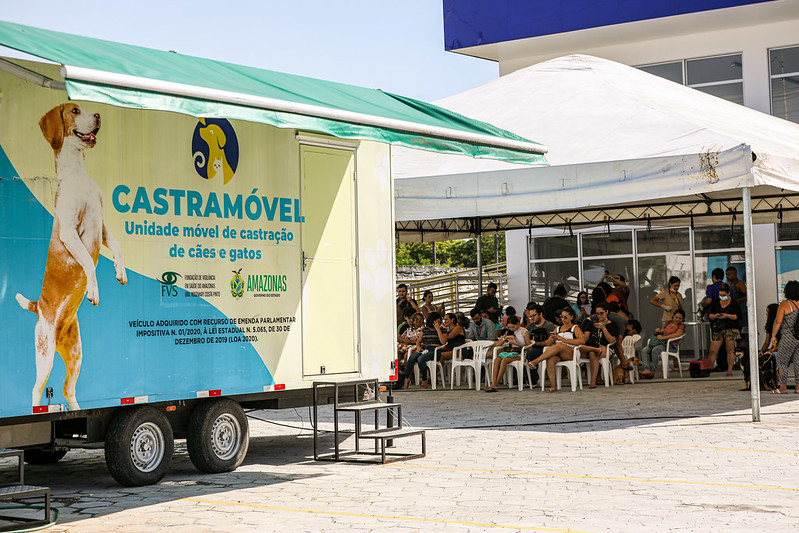 No momento, você está visualizando Castramóvel da Sema volta a oferecer castrações solidárias em Manaus