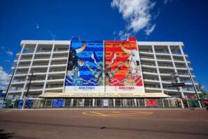 Leia mais sobre o artigo Governo do Estado lança concurso para novo mural da fachada do Bumbódromo