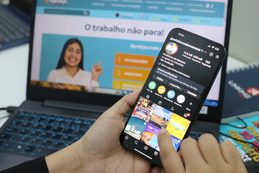 No momento, você está visualizando Manaus é destaque como o 4° melhor perfil de Prefeituras do Brasil nas redes sociais
