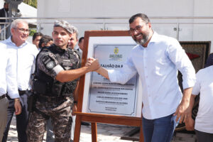 Leia mais sobre o artigo Wilson Lima inaugura novo batalhão da Rocam 