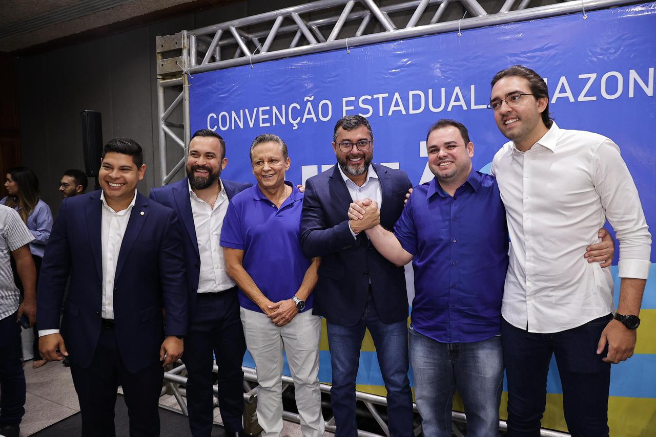 No momento, você está visualizando Roberto Cidade participa da convenção que oficializou Wilson Lima como presidente estadual do União Brasil