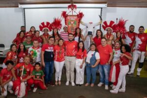 Leia mais sobre o artigo Garantido faz apresentação cultural e visita pacientes do Hemoam