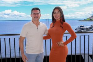 Leia mais sobre o artigo David Almeida recebe Isabelle Nogueira no Mirante Lúcia Almeida