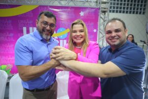 Leia mais sobre o artigo Wilson Lima empossa Kuka Chaves como presidente do União Brasil Mulher Amazonas