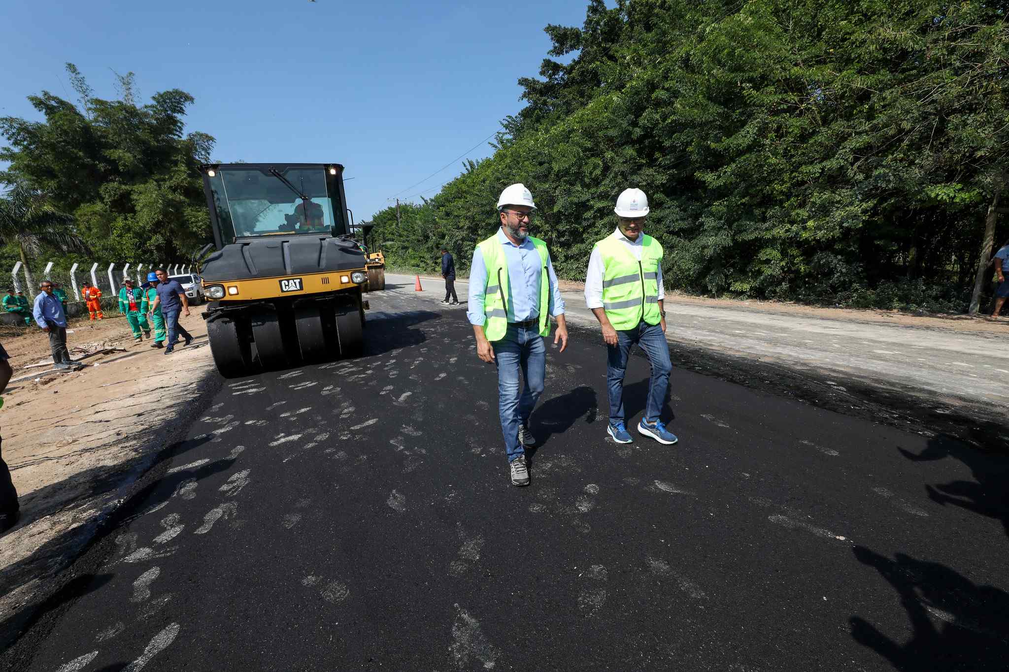 No momento, você está visualizando Wilson Lima vistoria retomada de obras na AM-010 
