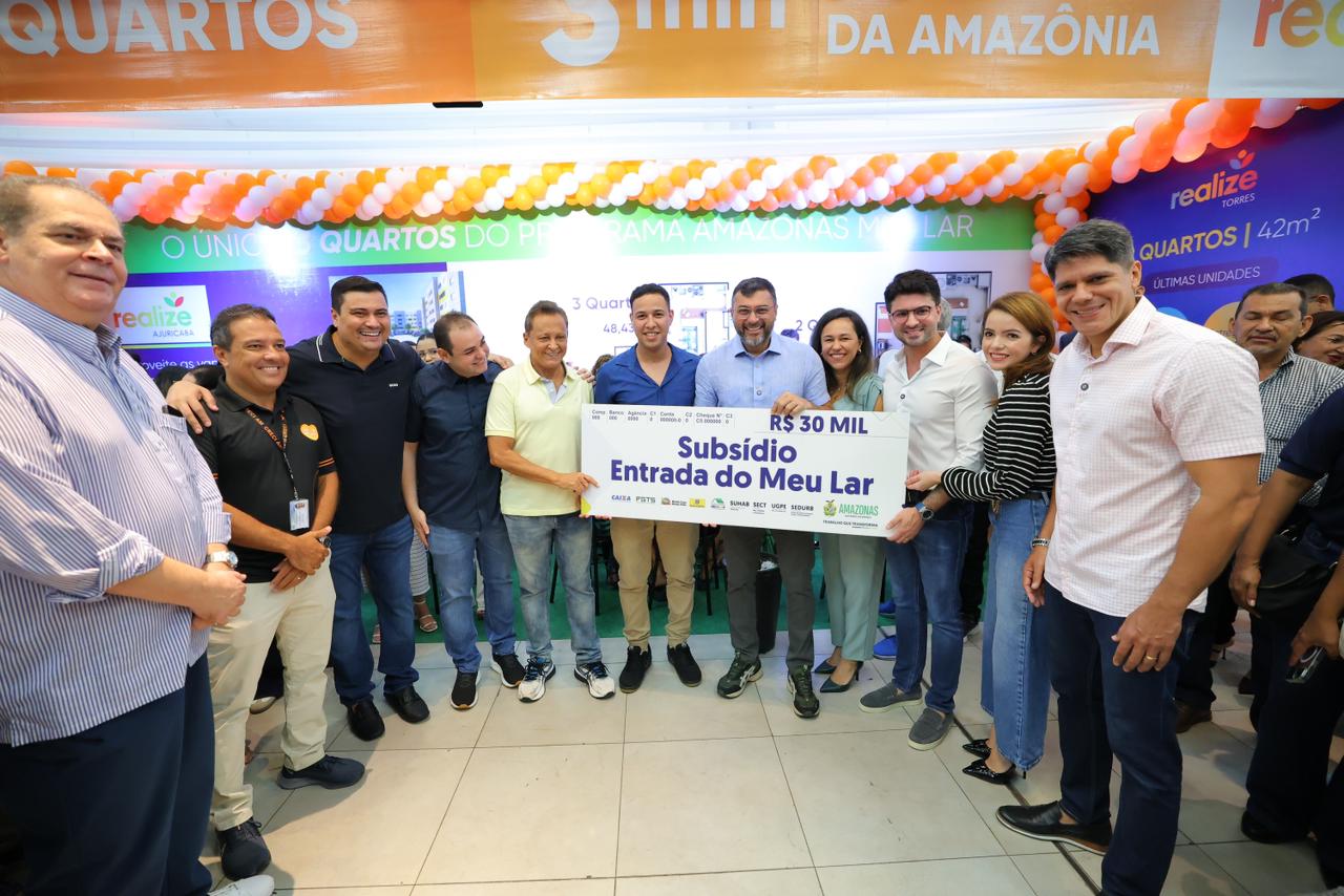 No momento, você está visualizando Amazonas Meu Lar: Wilson Lima abre feirão que concede subsídio de até R$ 35 mil para entrada de imóveis financiados