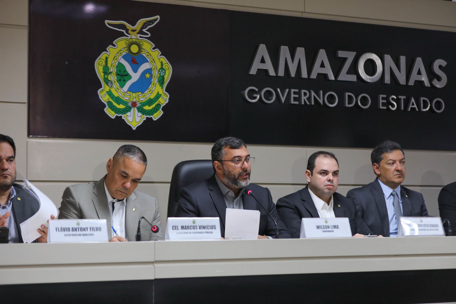 No momento, você está visualizando Wilson Lima anuncia nova convocação de mais de mil aprovados em concursos das Forças de Segurança