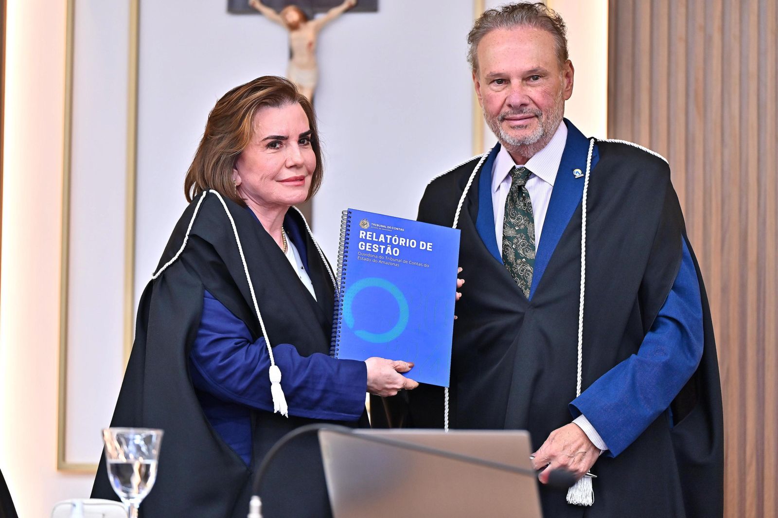 No momento, você está visualizando Conselheiro apresenta Relatório de Gestão 2024 da Ouvidoria do TCE-AM