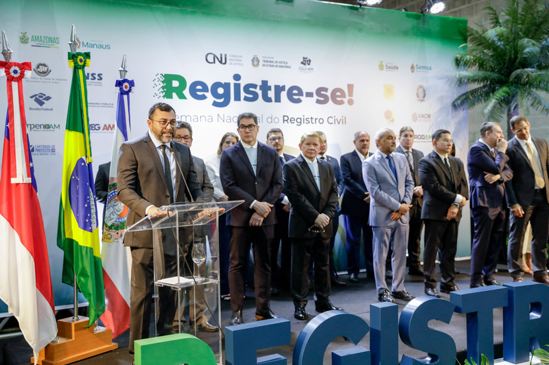 No momento, você está visualizando Na abertura da Semana Nacional do Registro Civil, Wilson Lima destaca apoio do Estado para mutirão de atendimentos