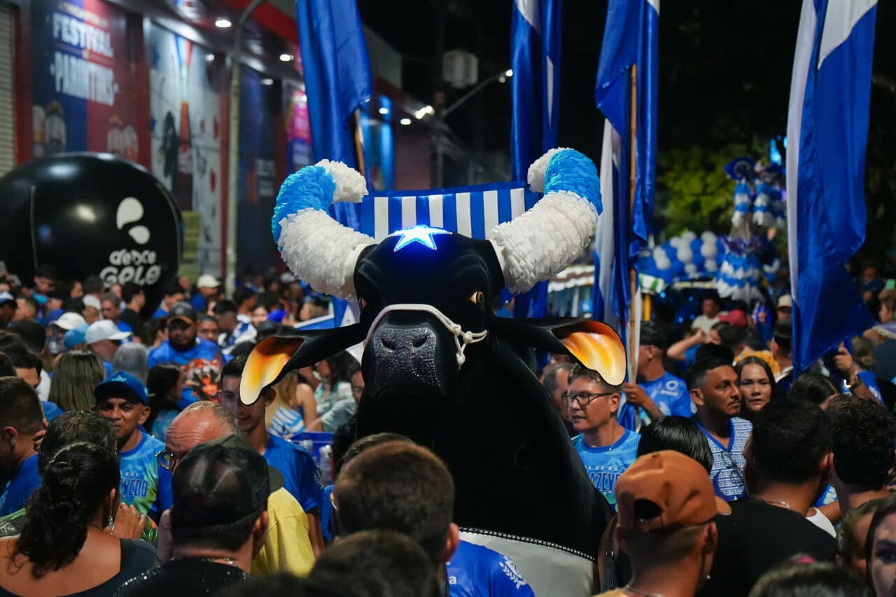 No momento, você está visualizando Boi de Rua estreia novo formato e arrasta multidão pelas ruas de Parintins
