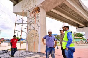 Leia mais sobre o artigo David Almeida vistoria avanços finais das obras no complexo viário Rei Pelé