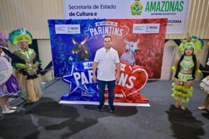 Leia mais sobre o artigo Roberto Cidade destaca geração de renda e postos de trabalho durante 58° Festival Folclórico de Parintins