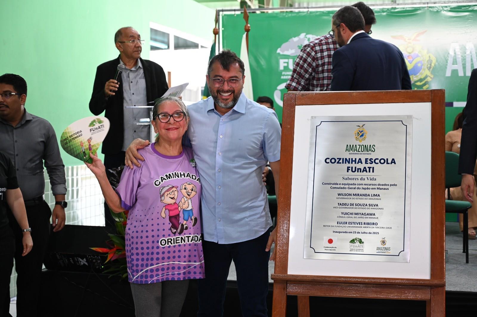 No momento, você está visualizando Wilson Lima e Consulado do Japão inauguram Cozinha Escola da FUnATI em Manaus