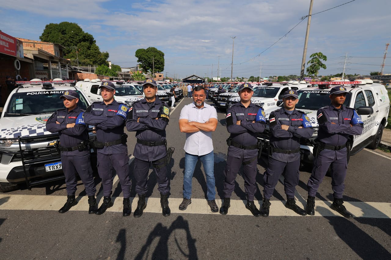 No momento, você está visualizando Wilson Lima entrega mais de 360 novas viaturas para reforço da segurança na capital