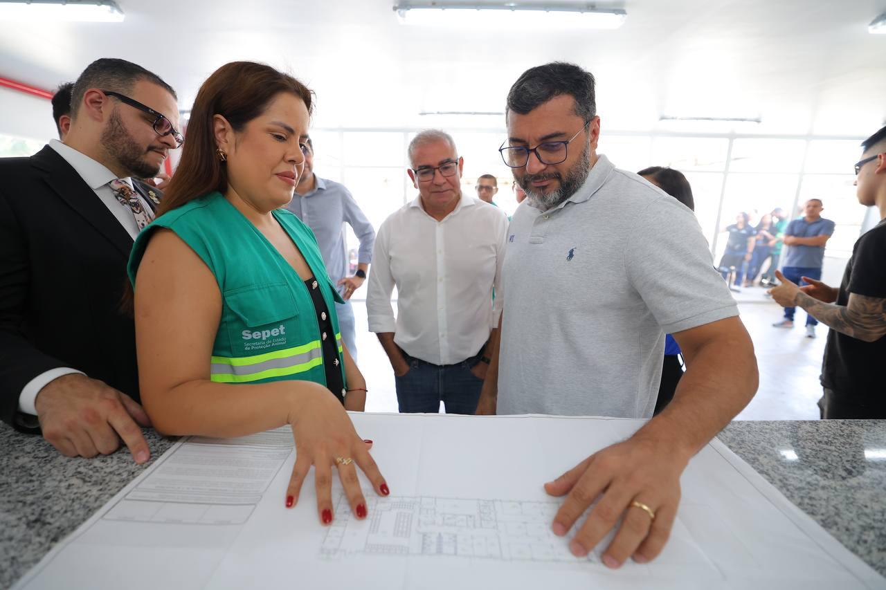 No momento, você está visualizando Wilson Lima realiza vistoria nas obras do primeiro Hospital Veterinário Público do Amazonas