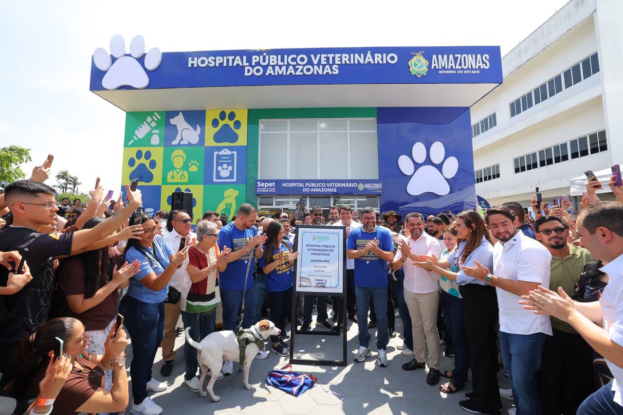 No momento, você está visualizando Wilson Lima inaugura maior Hospital Público Veterinário da América Latina