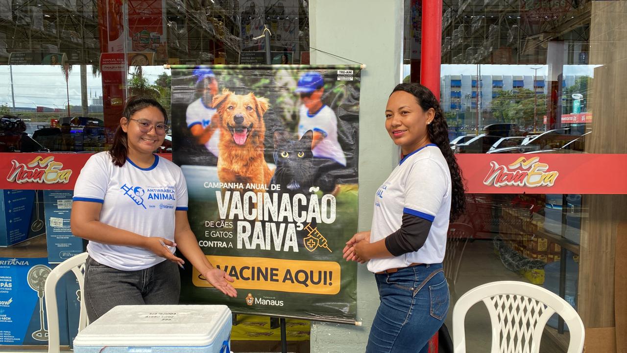No momento, você está visualizando Clínicas veterinárias viram pontos fixos da campanha de vacinação antirrábica da Prefeitura de Manaus