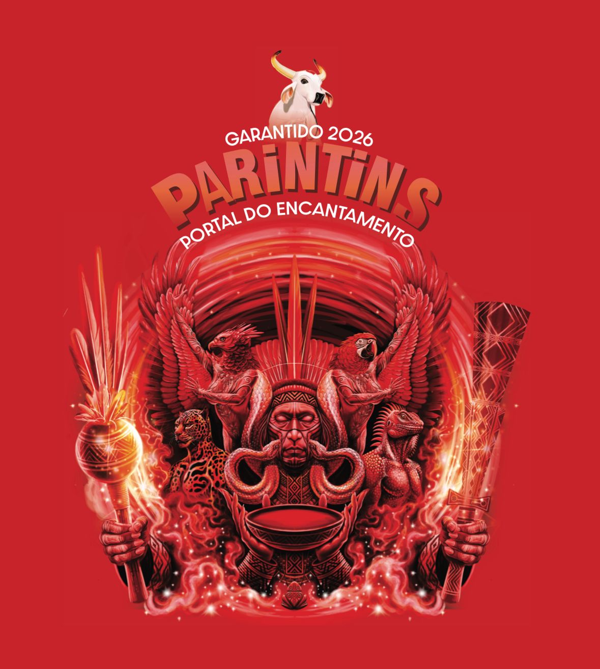 No momento, você está visualizando Em busca do bicampeonato, Boi Garantido anuncia o tema para o Festival de Parintins 2026