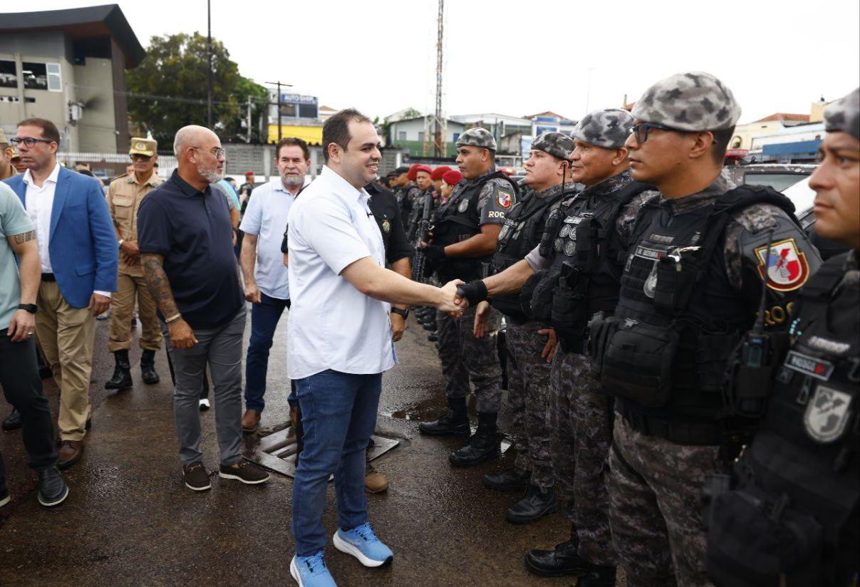No momento, você está visualizando Roberto Cidade lança segunda fase da Operação Segurança Presente com reforço de efetivo para os 61 municípios do interior