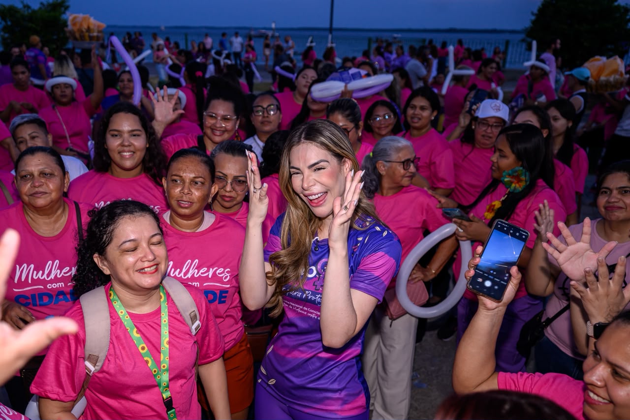 No momento, você está visualizando Primeira-dama Thaisa Cidade reforça importância da proteção às mulheres durante abertura do Agosto Lilás